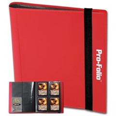 PRO-FOLIO 4-POCKET ALBUM - RED